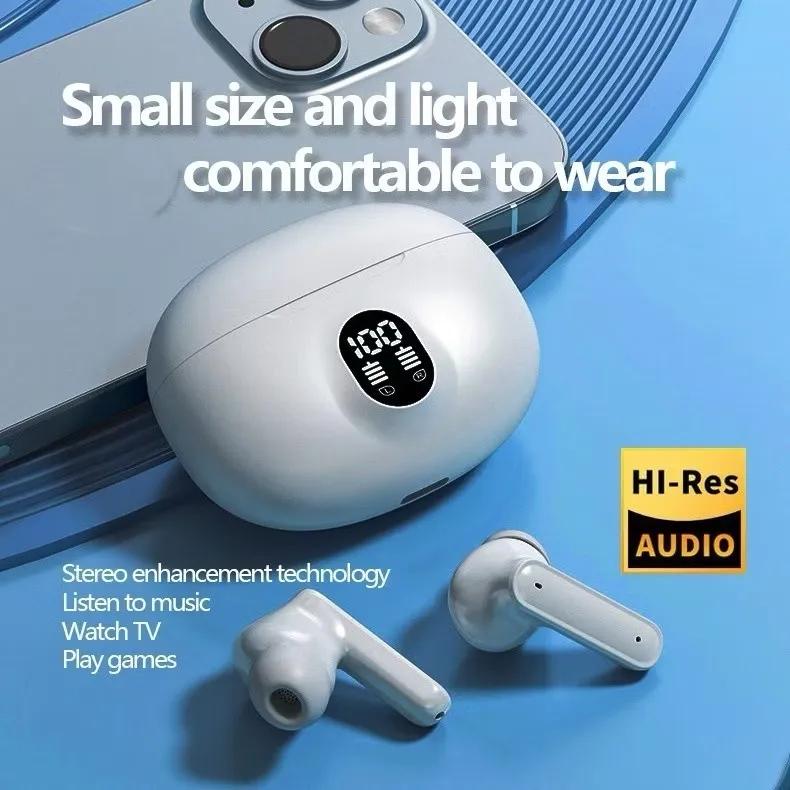 H895B Earbuds TWS (True Wireless Stereo) Bluetooth Airbuds | Earphones Headset | HD Stereo Sound | Compatible With All Bluetooth Devices.