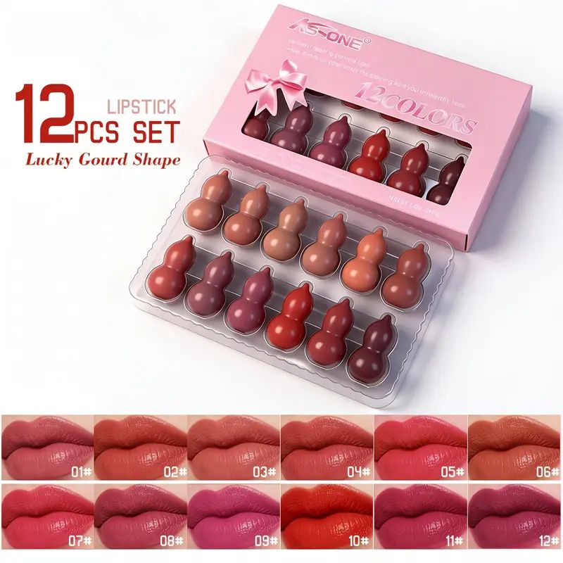 Tijarat Online Mini lipstick Matte Lipstick Capsule (Pack of 9/12/18)