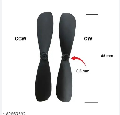 1 PCS of drone motor propeller nylon propeller shaft 0.8MM 46MM 614