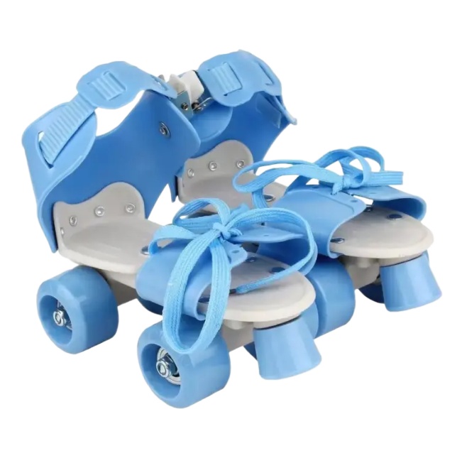 Skating Shoes For kids Boys Girls Adjustable Quad Speed Roller Skates Double Row Wheel Shoes
