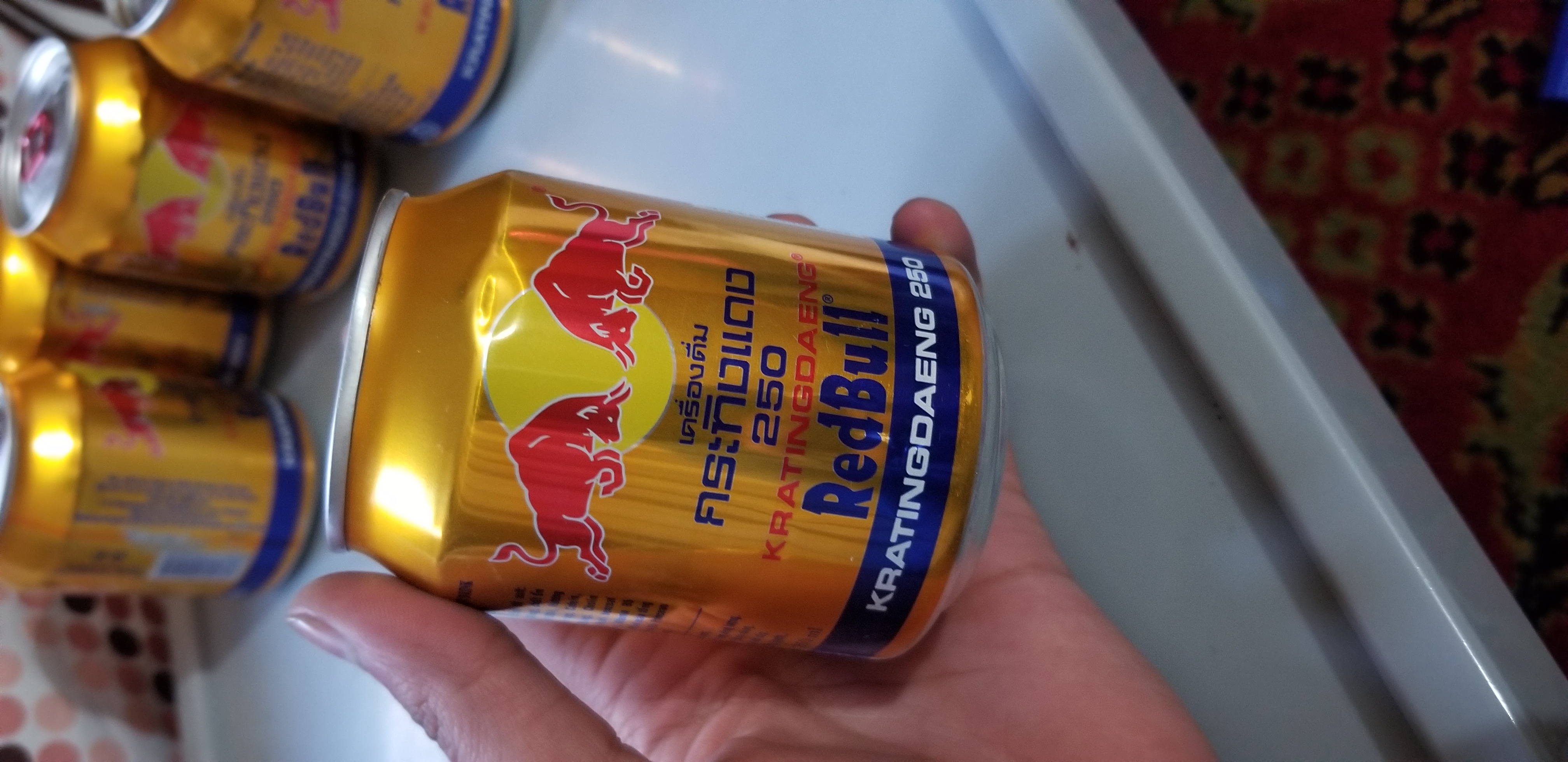 Redbull Drink Golden Kratingdaeng 250 Ml 6 Pcs
