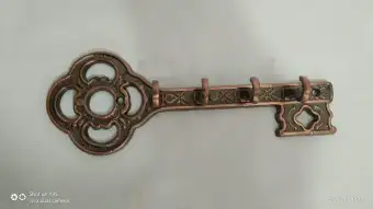 key shaped key holder for wall