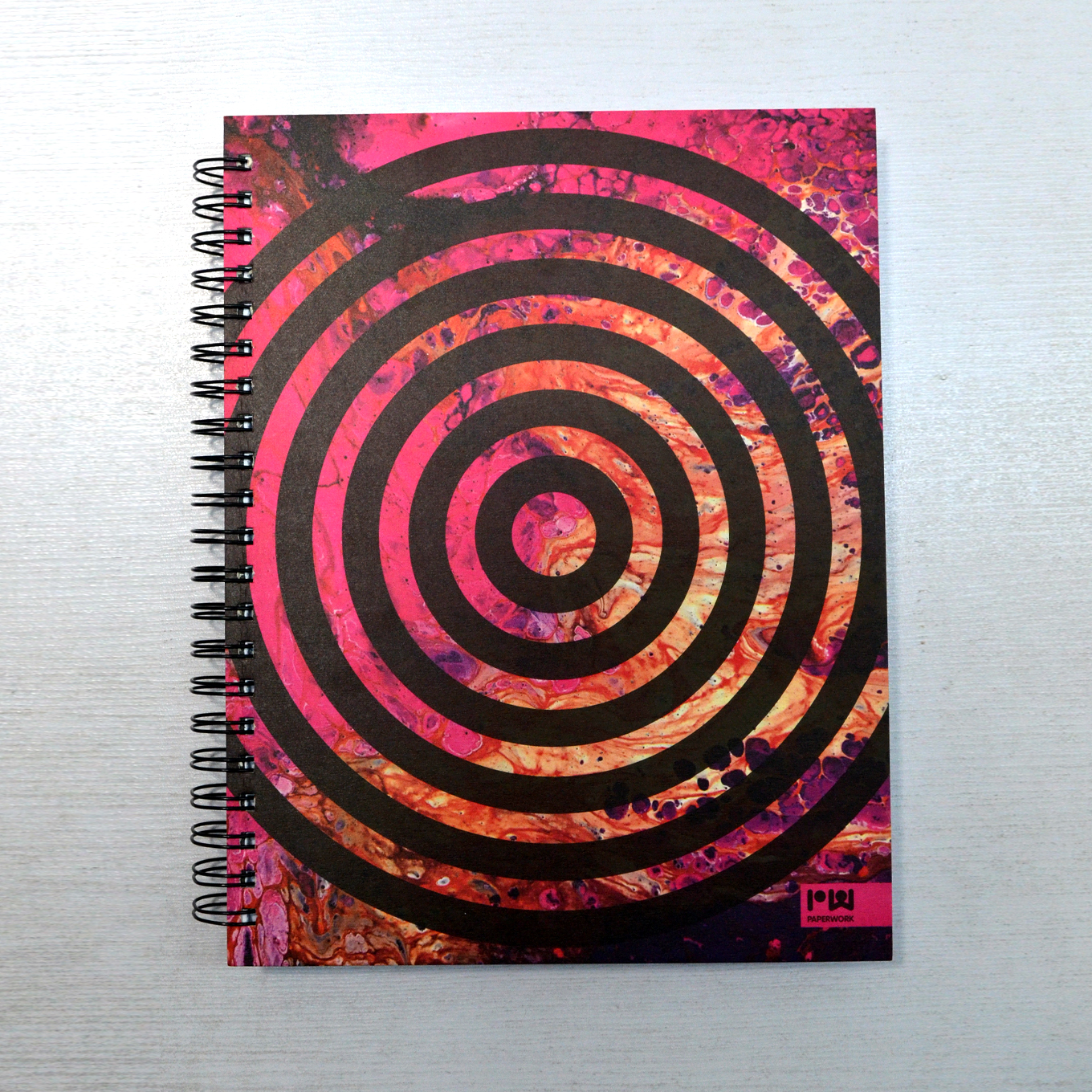 Spiral Notebook A4 | Pink Spirals | Paperwork