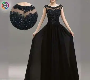 pakistani black maxi dress