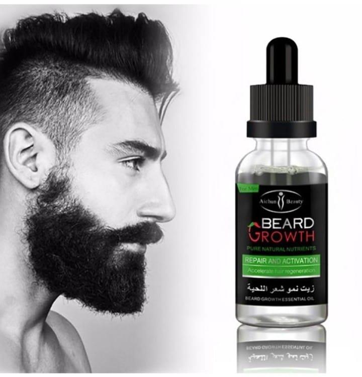 Natural Beard Oil For Mustache Growth & Hair Loss Treatment