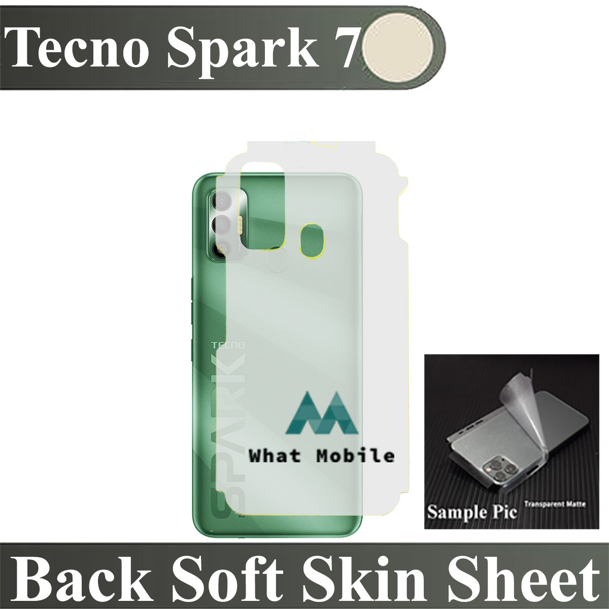 tecno spark 70 back cover