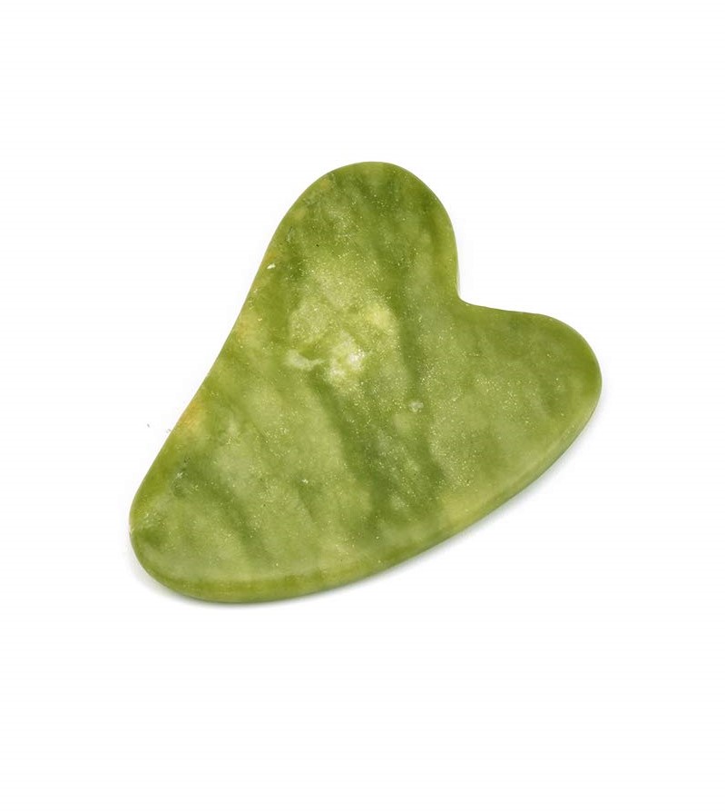 Care Takers Natural Jade Gua Sha Stone , Guasha, Gua Sha board for face ...