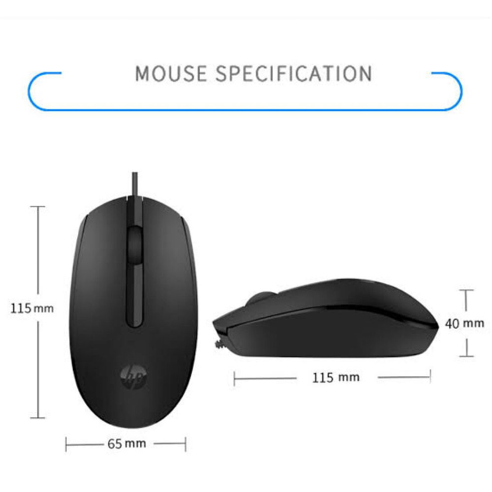 HP M10 USB Wired Mouse