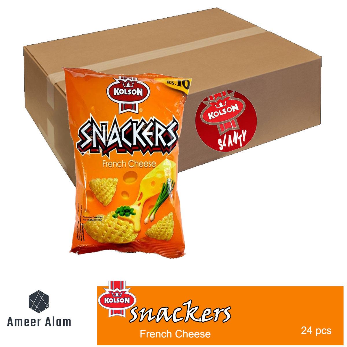 Snackers French Cheese - 18g - 24pcs