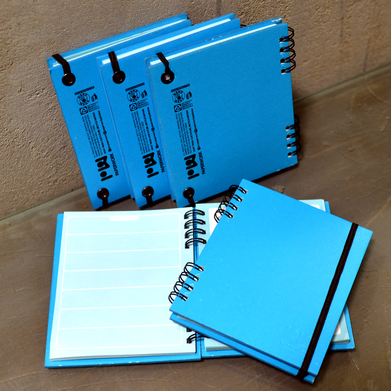 Notebook-twilight Blue- 4.5x5- By Paperwork