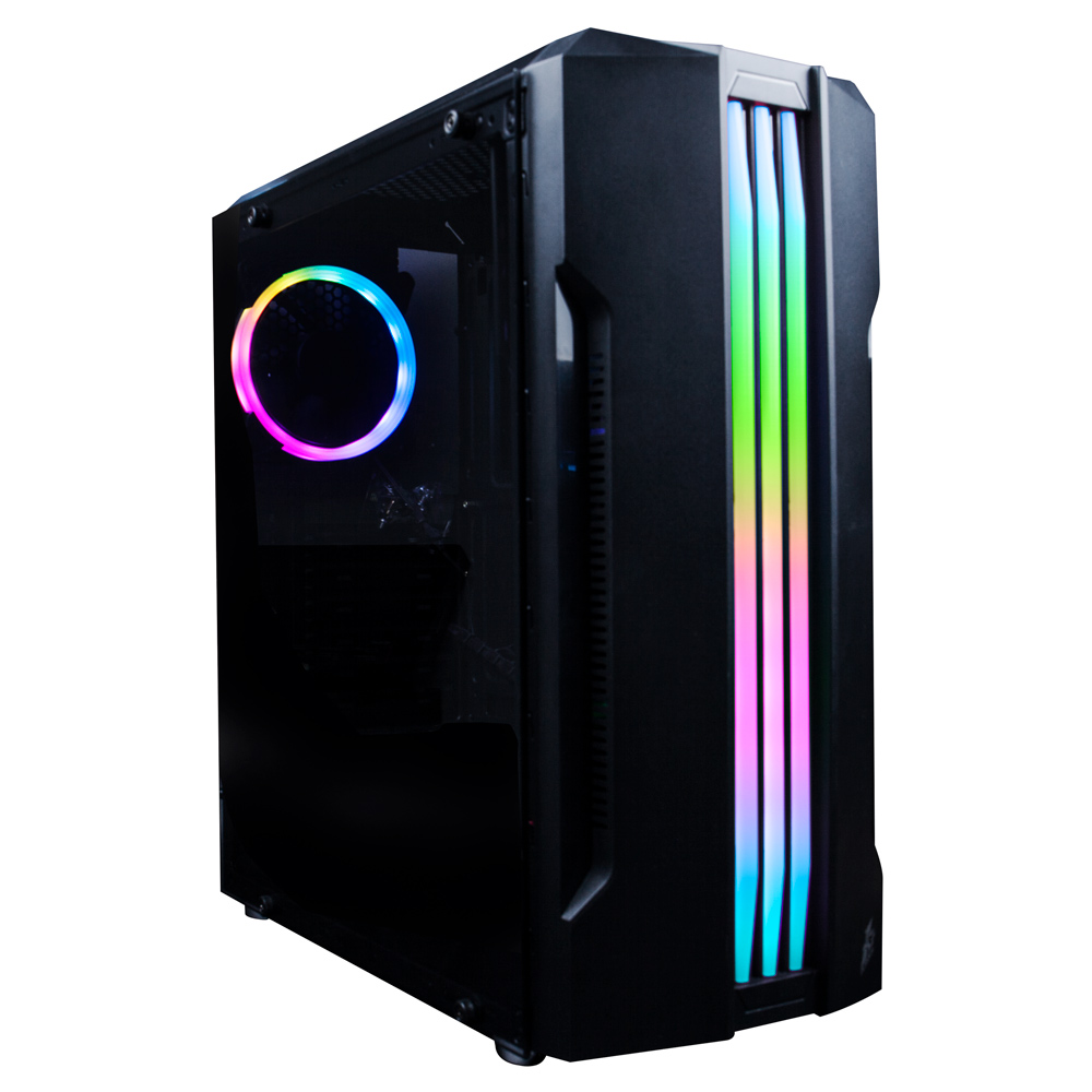 1st Player R3A (Black) Mid-Tower Gaming Case | Daraz.pk