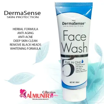 derma sense face wash