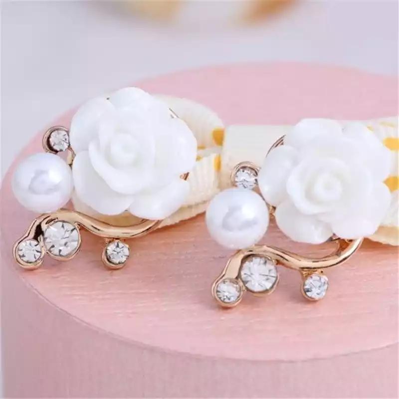 New Fashion Rose Alloy Earrings For girls - Artificial Design