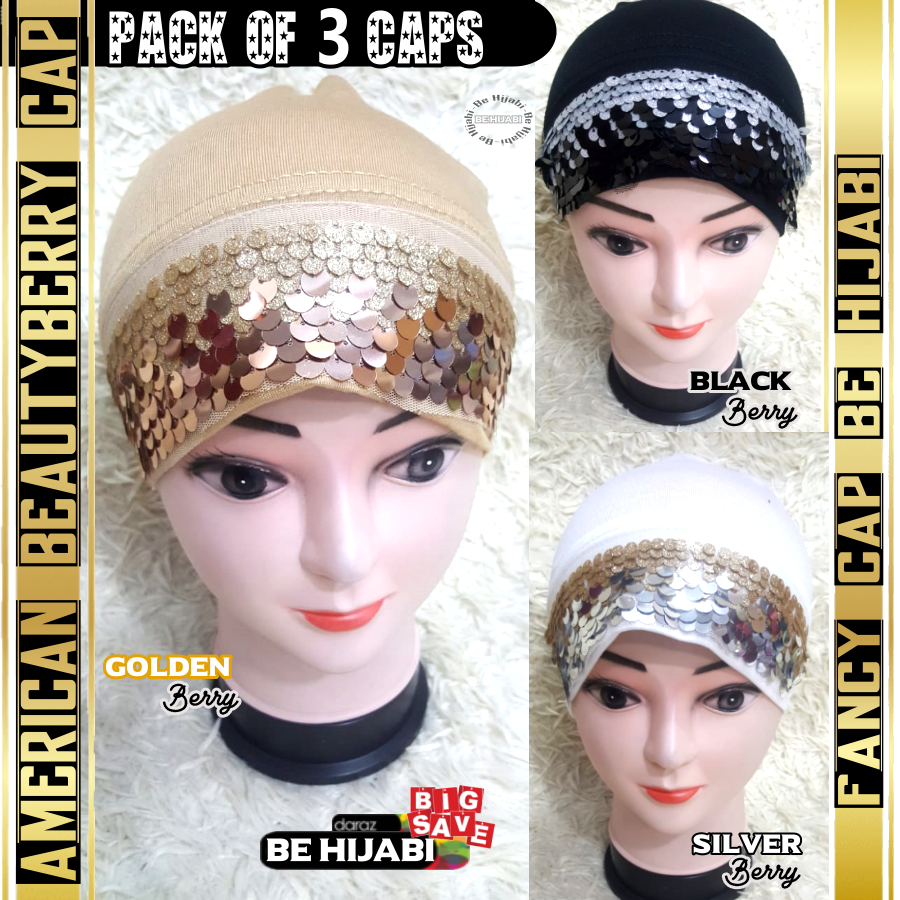 Caps American BeautyBerry Hijab Cap 