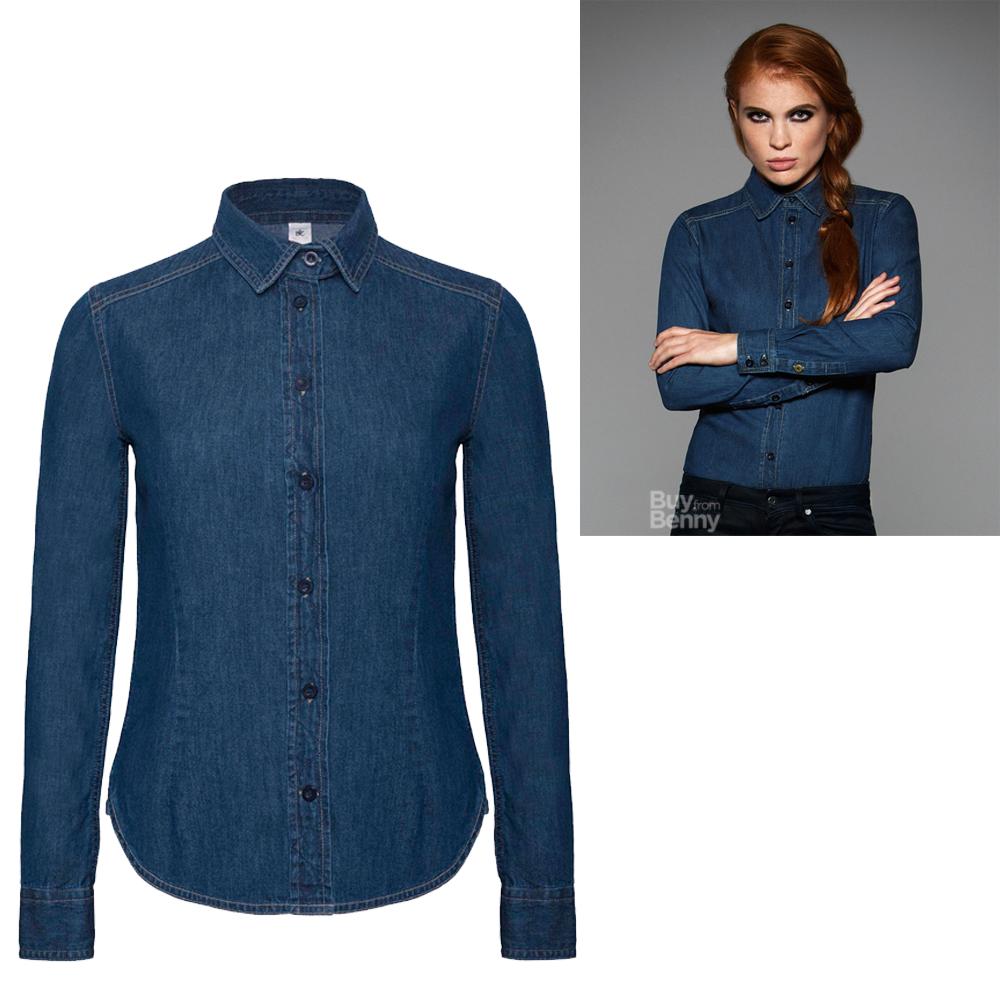 jeans shirt design for ladies