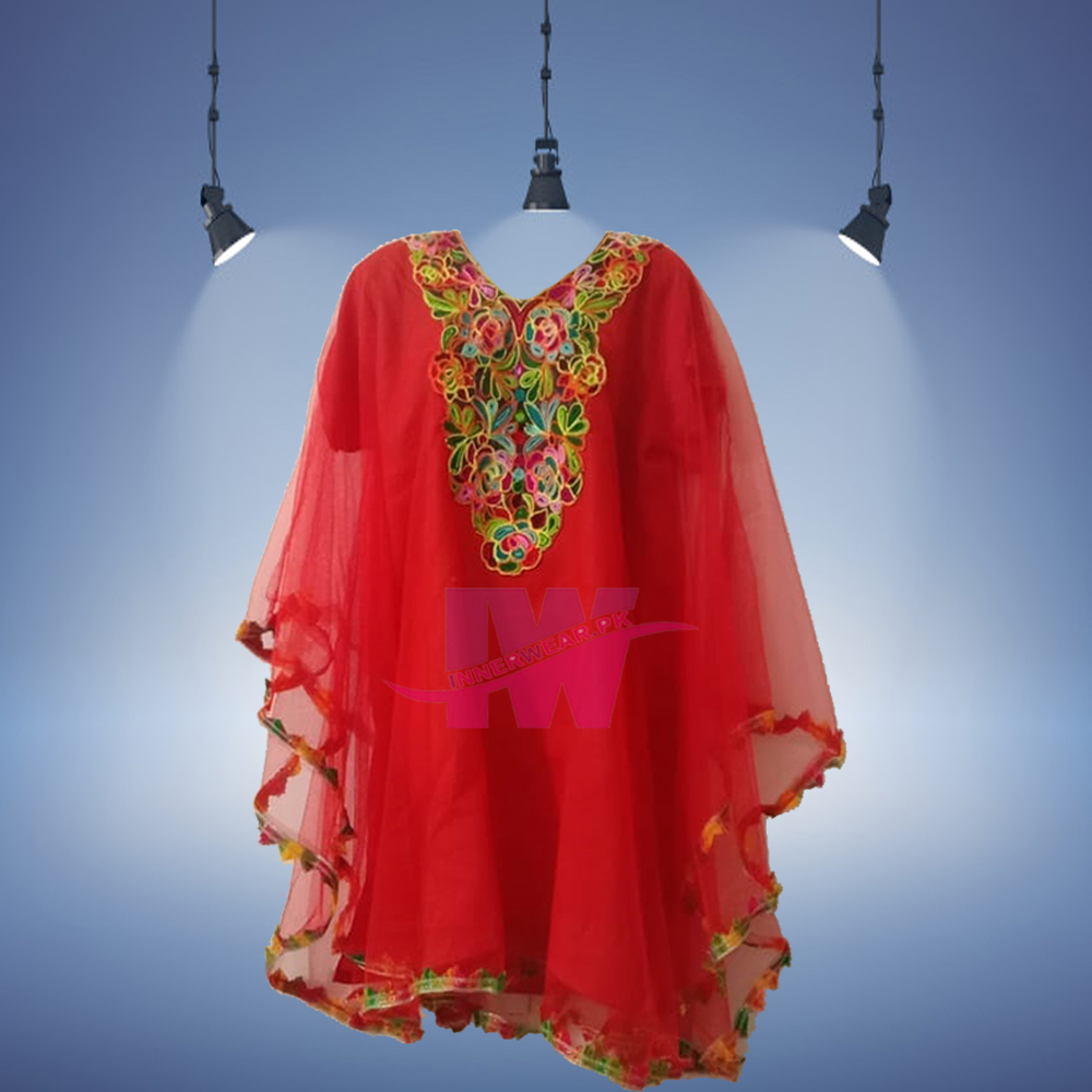 Women Ladies Girls Pure Net Kurti Kaftan Shirt Frock Top Kameez Poncho Special Event Eid Dress Party Wear Wedding Wear Free Size