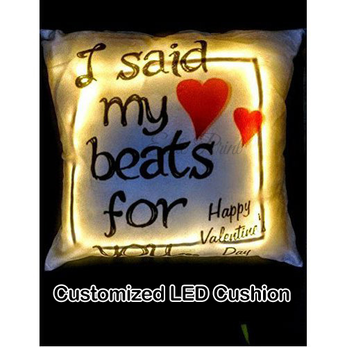 customized led pillow