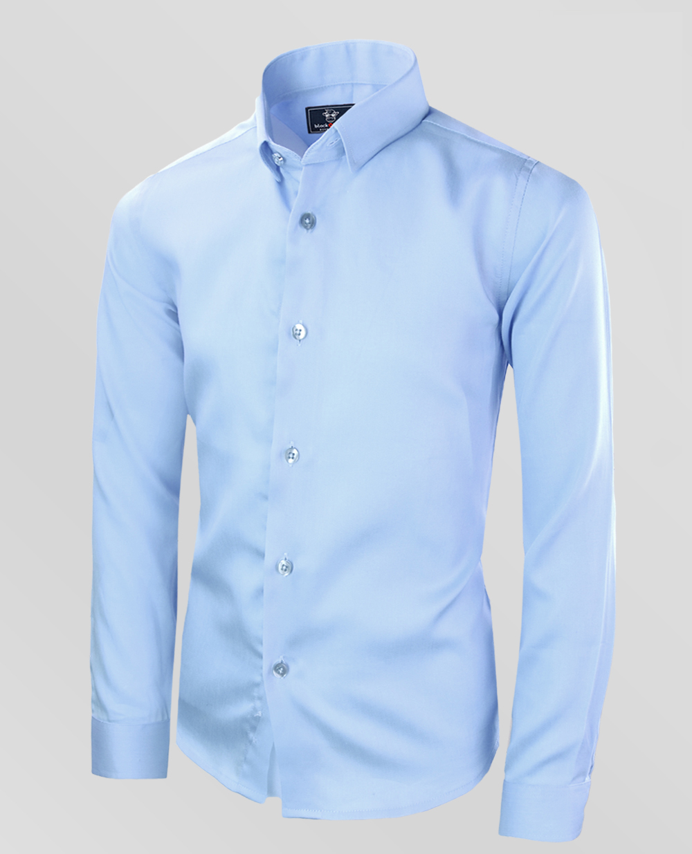 blue dress shirt