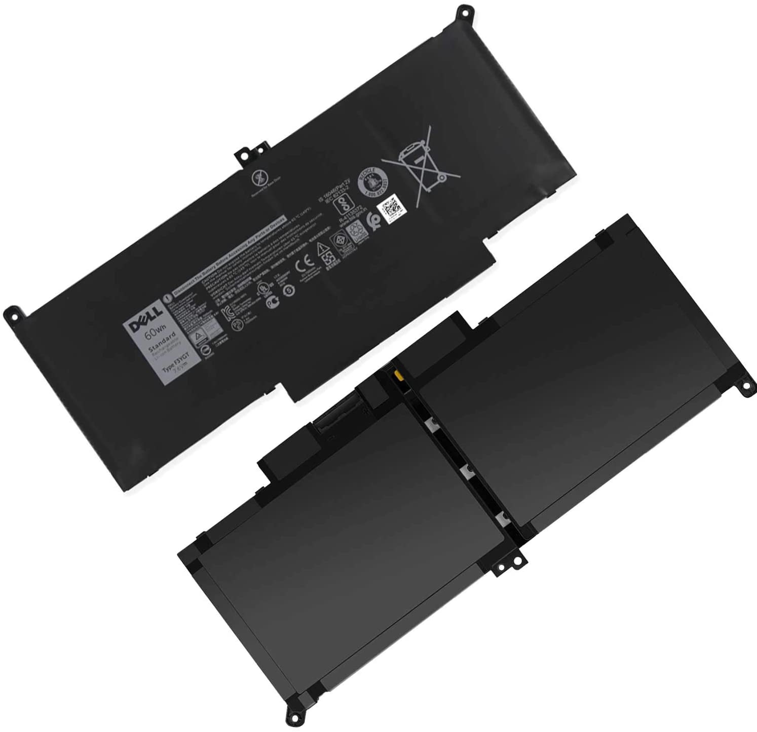CSrose 60Wh Batteria Per Dell Latitude 7280/7380/7480/7290/7390/7490 – 6 Celle Li-Ion Da 7.6V Con 1000 Cicli Di Ricarica - 3