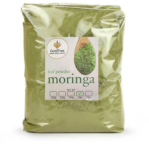 Moringa Leaf Powder | Organic | 50 G | 100% Pure | Best For Weight Loss | Super Food | Gold Tree