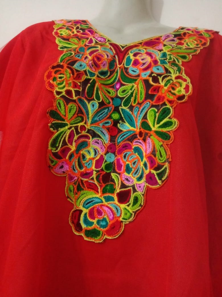 Women Ladies Girls Pure Net Kurti Kaftan Shirt Frock Top Kameez Poncho Special Event Eid Dress Party Wear Wedding Wear Free Size