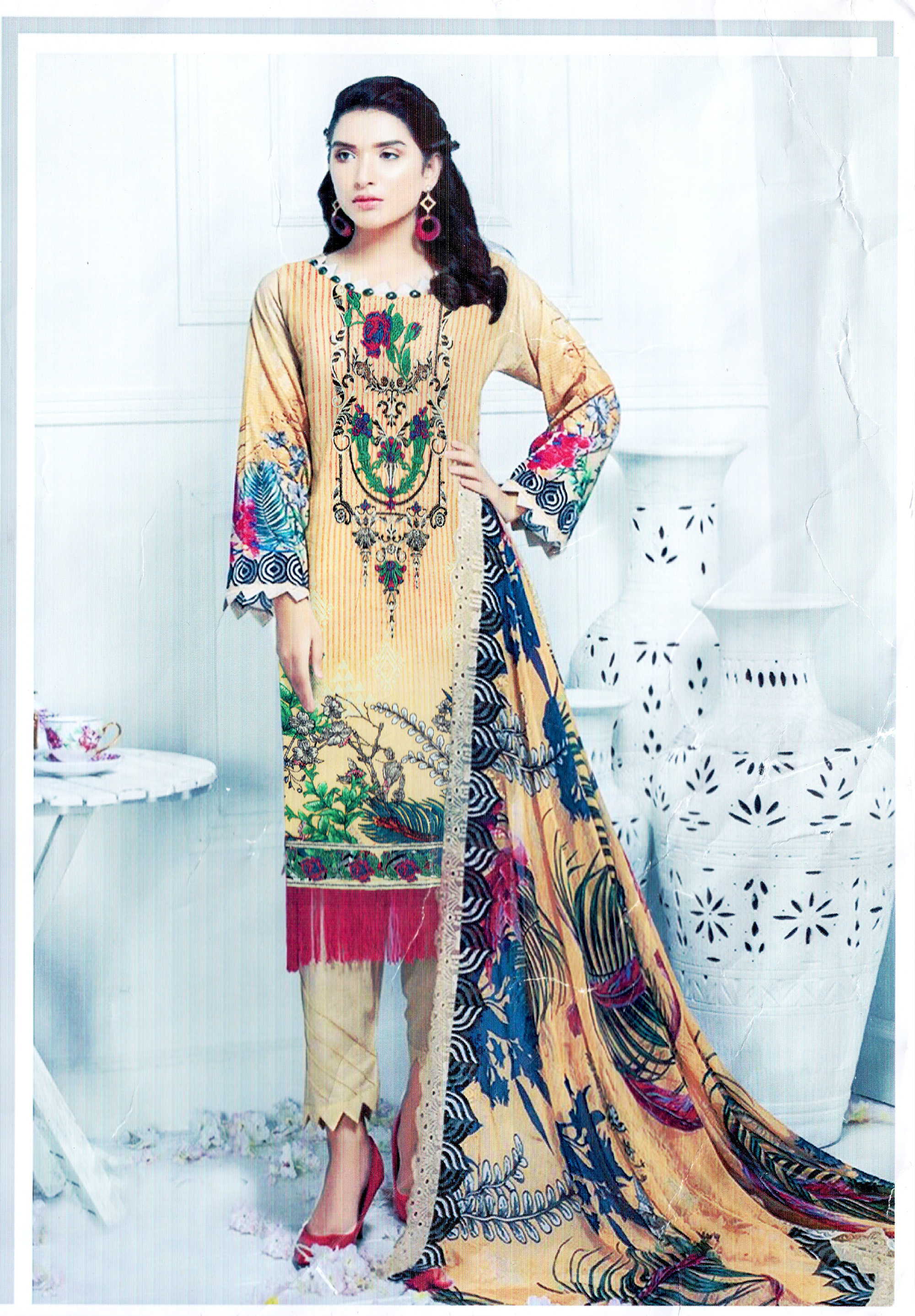 unstitched pakistani clothes