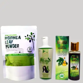Moringa Hair Care Package 3 In 1 Offer 1 Moringa Native Shampoo 1