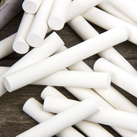 White Dustless Chalk – 10 Sticks Packet - Mungyo