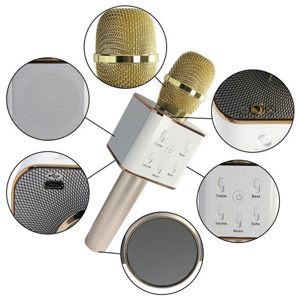 q7 wireless microphone & hifi speaker