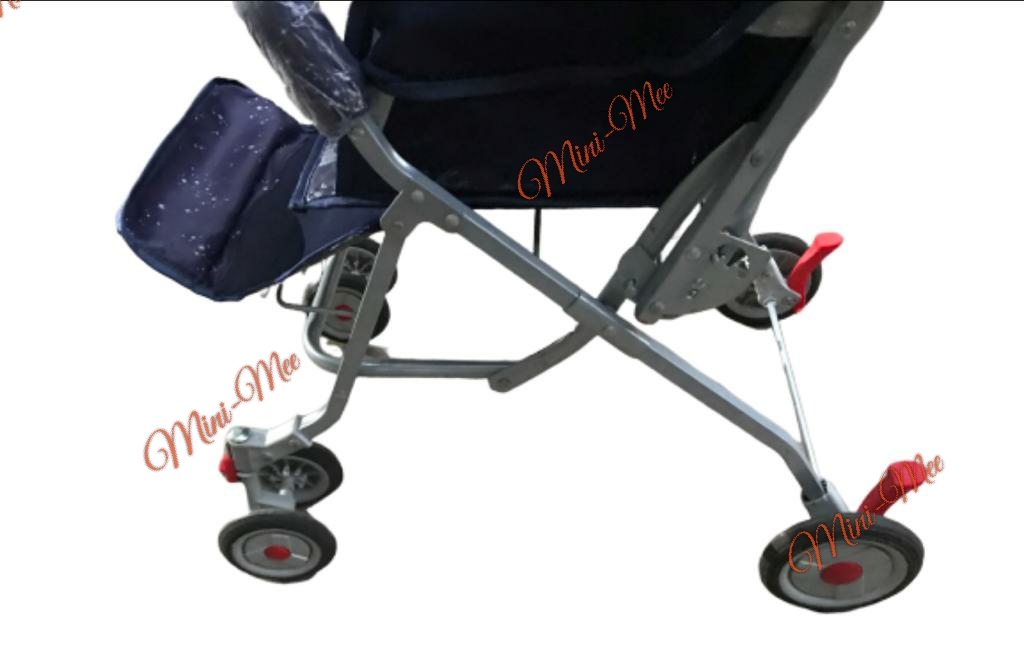 Foldable Baby Stroller Pram For Newborn Rubber Tyres