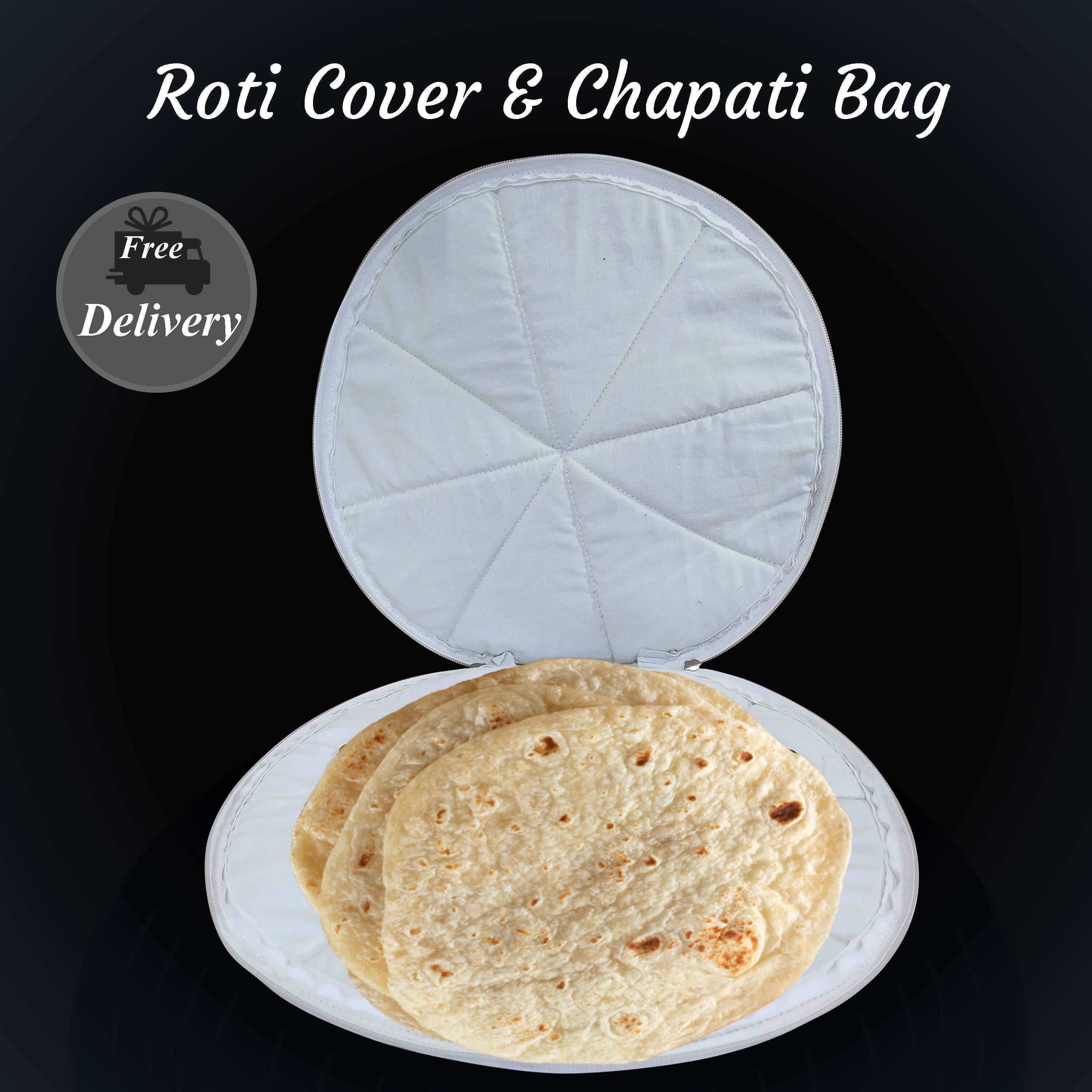 HPK Microwave Butter NAAN CHAPATI ROTI Warmer and PAPAD KHEECHA Cooking Bag  for All Microwave Oven : Amazon.in: Home & Kitchen