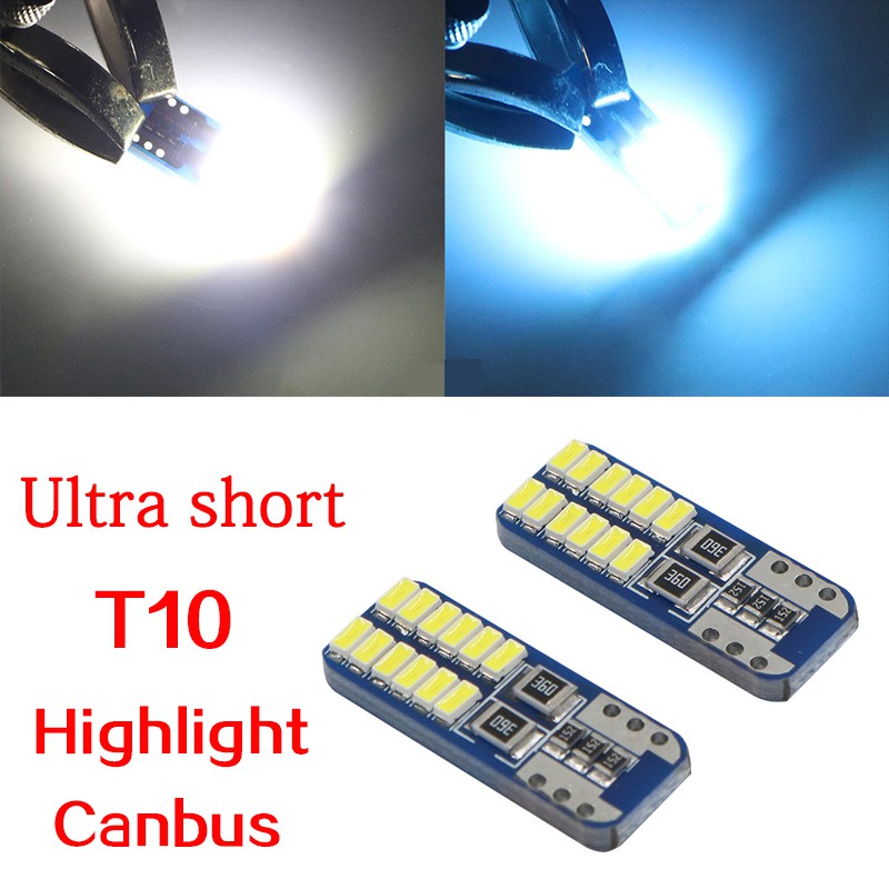 led t10 ice blue