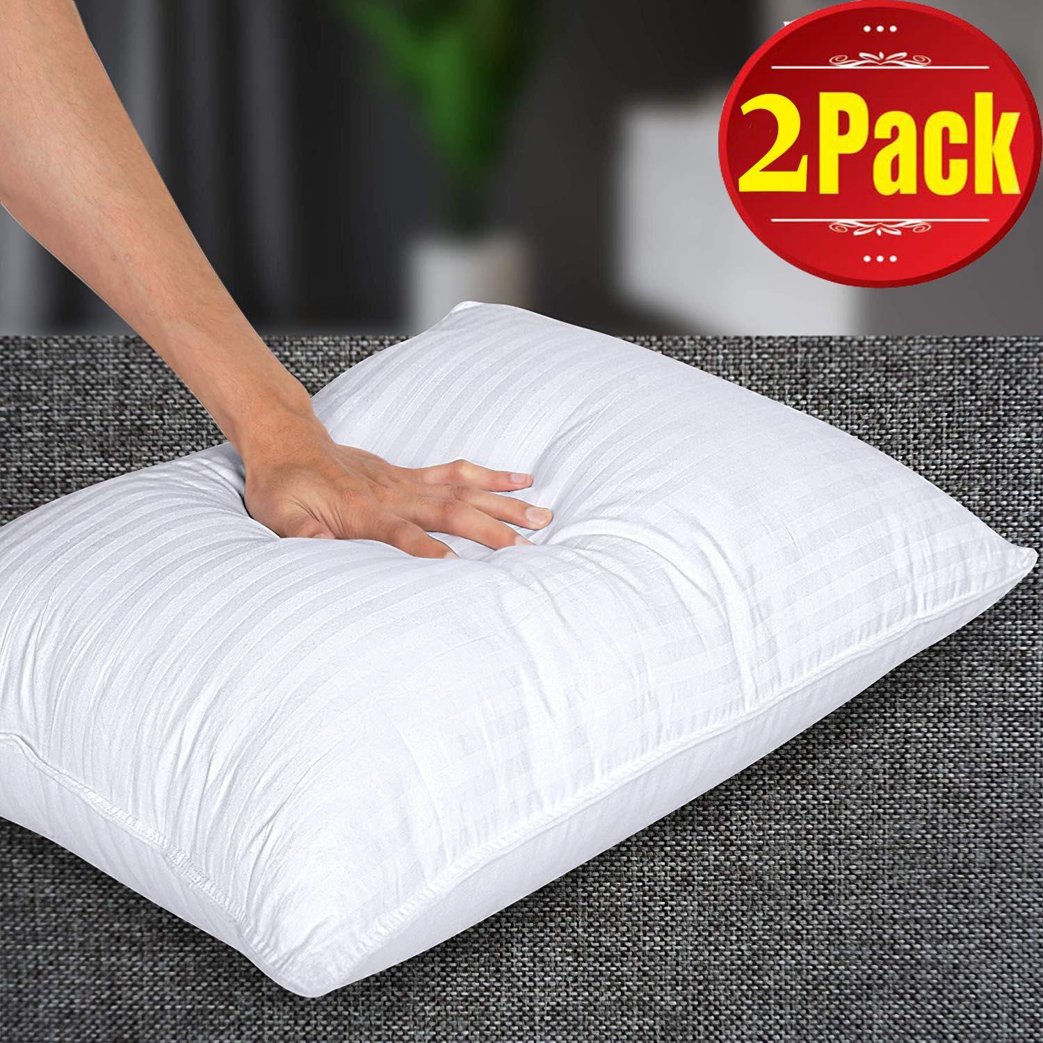 cotton filled pillows