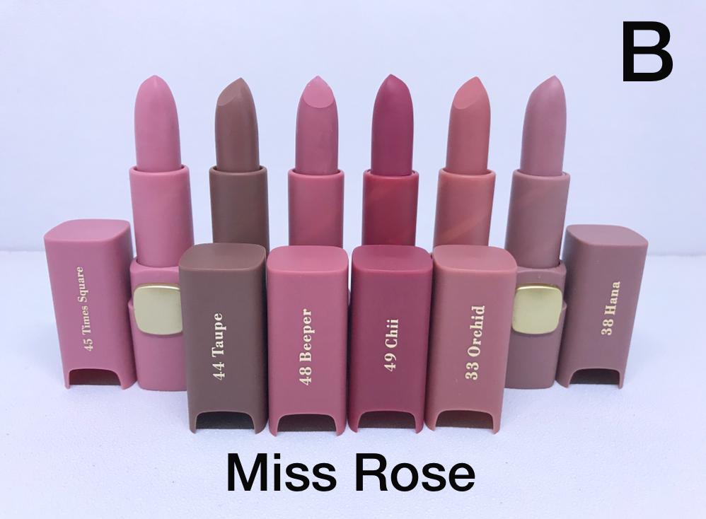 Miss Rose Lipstick Colors