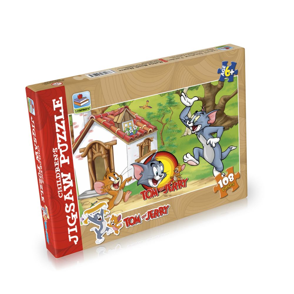 Children's Jigsaw Puzzle Of Tom And Jerry Learning Activity Price in ...