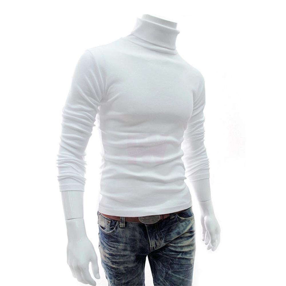 Cheap white turtleneck clearance shirt