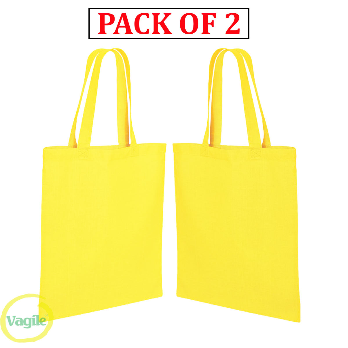 Vagile Pack of 2 shopping Bags for Girls reusable foldable ecofriendly