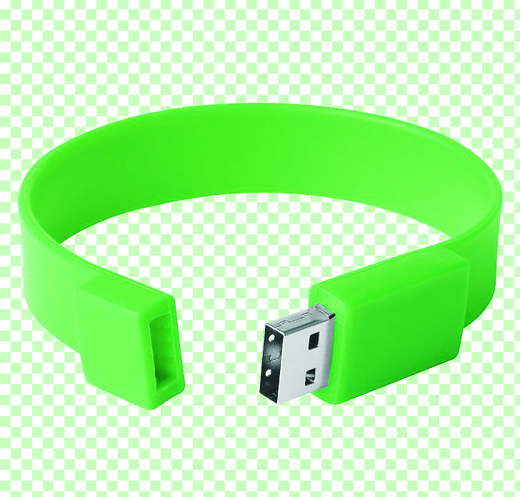Multi-Color Custom Flash Drive Silicone USB Wristband (8GB)