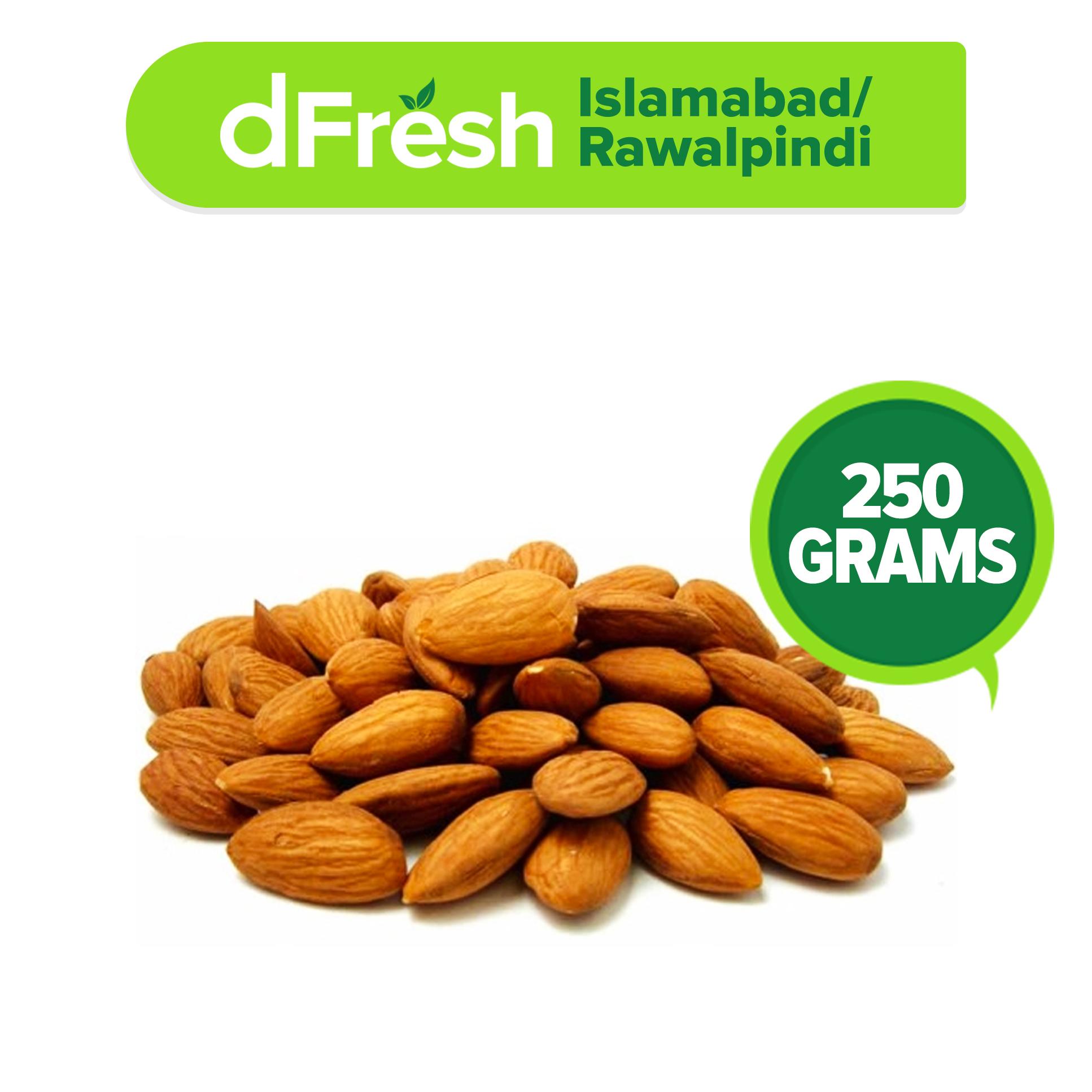 Dfresh: Almond Premium (without Shell) (250 Gm)