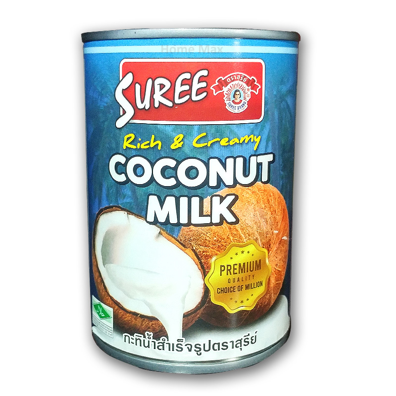 Suree Coconut Milk Rich & Creamy 400ml Made In Thailand