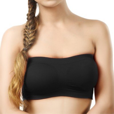Strapless Bra Soft & Non Padded Tube Bra New Style for Girls and women (fit  on 30 -40)