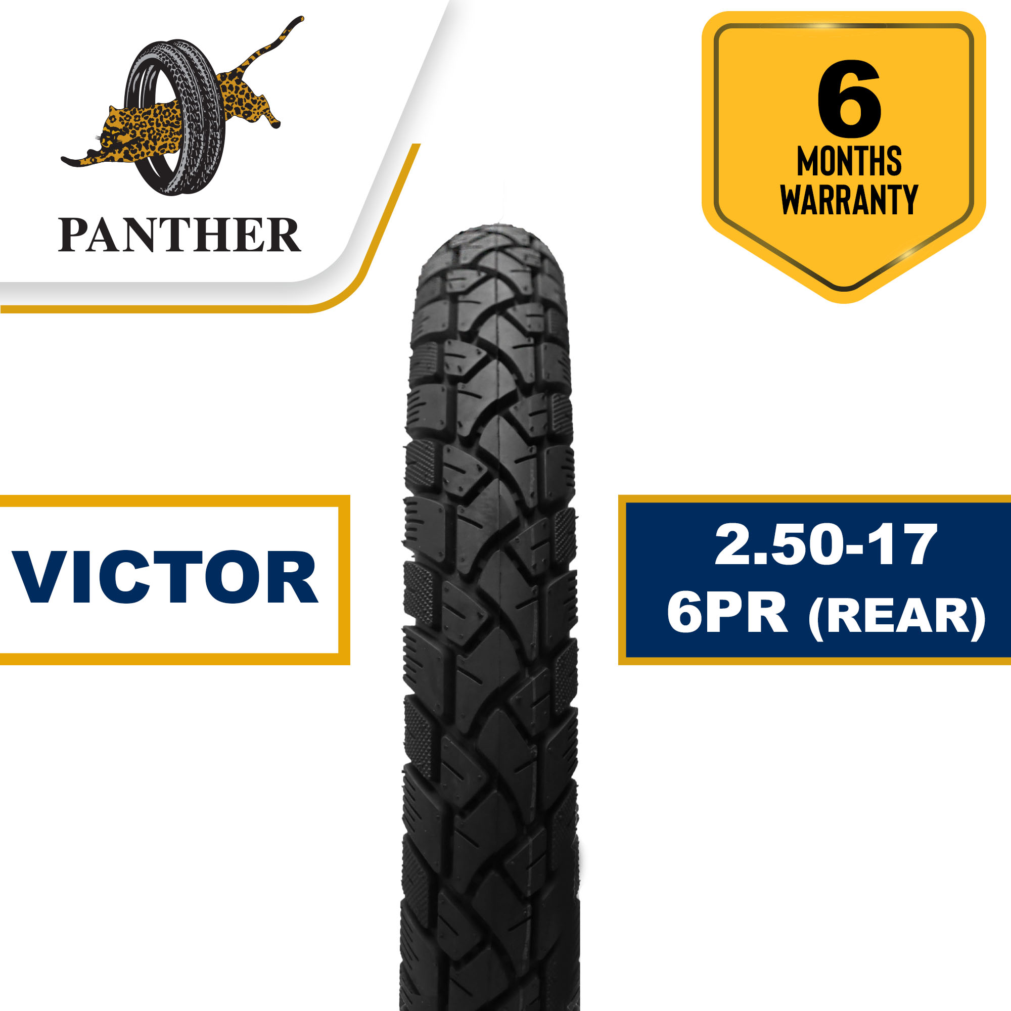 Panther Victor (Rear) PR 70 CC Motorcycle Tyre
