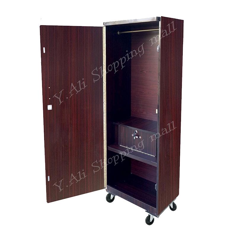 6 Feet Single Door Wooden Lamination Wardrobe Cupboard Kitchen